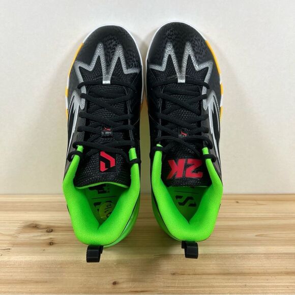 Puma Scoot Zeros NBA 2K Shot Meter Basketball shoes Mens 9.5 Black Green - Picture 6 of 8